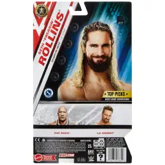 WWE Seth Rollins Action Figure JCV65 Mattel 18 cm - action figures ed accessori