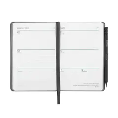 Agenda Comix 2026 Week Medium Black – 12 Mesi Settimanale con Matita Inclusa - agende