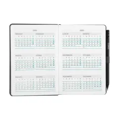 Agenda Comix 2026 Week Medium Black – 12 Mesi Settimanale con Matita Inclusa - agende