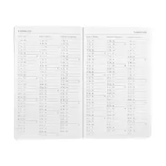 Agenda Kaos 2026 Day Midi Black – Giornaliera 12 Mesi 384 Pagine - agende