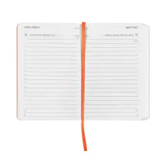 Agenda Kaos 2026 Day Midi Black & Orange – Giornaliera 12 Mesi 384 Pagine - agende