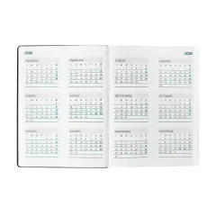 Agenda Comix 2026 Meek Verticale Black – Settimanale Large - agende