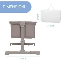 Culla Next2Me Essential Dove Relux Chicco - culle