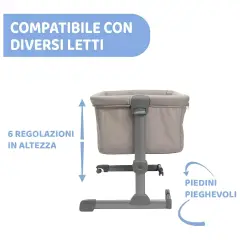 Culla Next2Me Essential Dove Relux Chicco - culle