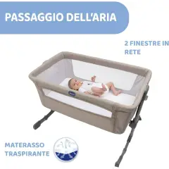 Culla Next2Me Essential Dove Relux Chicco - culle