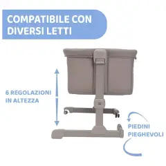 Culla Next2Me Essential Dove Relux Chicco - culle