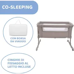 Culla Next2Me Essential Dove Relux Chicco - culle