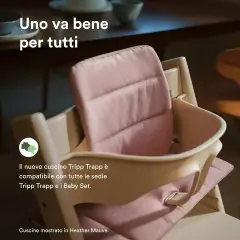 Cuscino Imbottito Per Seggiolone Tripp Trapp Glacier Green - accessori