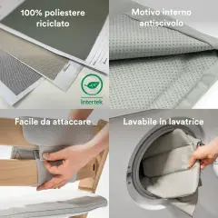 Cuscino Imbottito Per Seggiolone Tripp Trapp Glacier Green - accessori