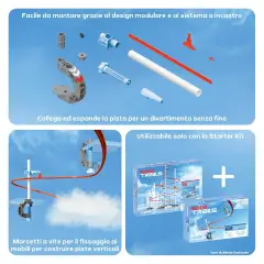 Playmobil Sky Trails Connection Pack - Giochi di Abilità