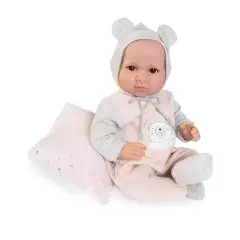 Bambola Newborn Luca Brilla Di Notte Con Cuscino - Bambole e accessori