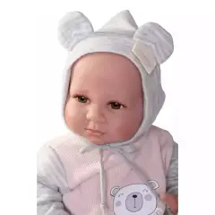 Bambola Newborn Luca Brilla Di Notte Con Cuscino - Bambole e accessori