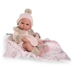 Bambola Newborn Luca Con Copertina - Bambole e accessori
