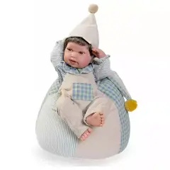 Bambola Newborn Pipo Circus Con Pouf - Bambole e accessori