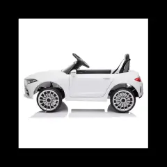 Macchina Elettrica Bambini Mercedes-Benz 12V Bianca con Telecomando - auto