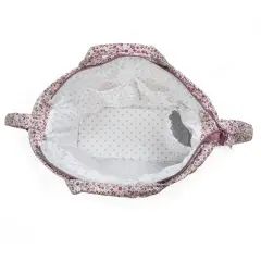 Cherry Flowers Changing Bag with Mattress - bags and backpacks
