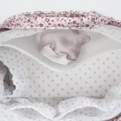 Cherry Flowers Changing Bag with Mattress - bags and backpacks