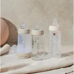 MAM Biberon Easy Active 330 ml Neutro con Tettarella Silicone Misura 3 - biberon e accessori