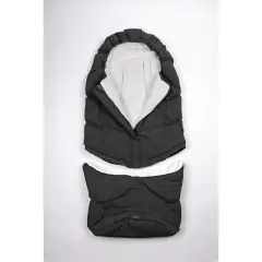 Igloo Combi Sacco Invernale per Passeggino, Ovetto e Carrozzina - Antracite - sacchi termici