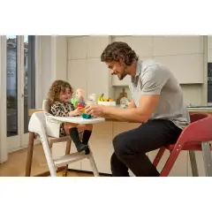 Seggiolone Chicco Crescendo Up Steel Cloud Re_Lux - seggioloni