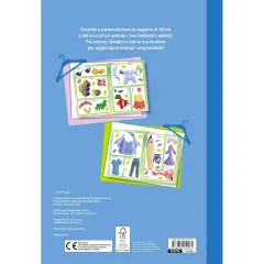 Libro Stitch Con Adesivi - Vesti I Personaggi - Prima biblioteca