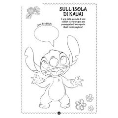 Libro Stitch Con Adesivi - Vesti I Personaggi - Prima biblioteca