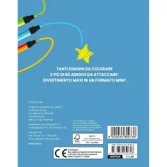 Libro Stitch Mini Staccattacca & Colora - Prima biblioteca