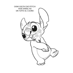 Libro Stitch Mini Staccattacca & Colora - Prima biblioteca