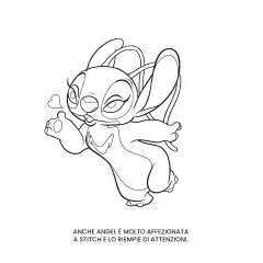 Libro Stitch Mini Staccattacca & Colora - Prima biblioteca
