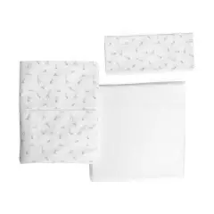 Set Lenzuola Culla Sopra e sotto Next2me Forever - Cloud - lenzuolini