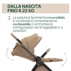 Passeggino Bellagio 2 Camel Chicco - passeggini