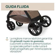 Passeggino Bellagio 2 Camel Chicco - passeggini