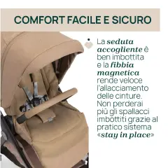 Passeggino Bellagio 2 Camel Chicco - passeggini