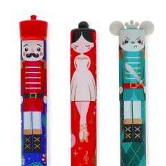 Legami - Set 3 Penne Gel Cancellabili  Natale Limited Edition - penne pennarelli ufficio