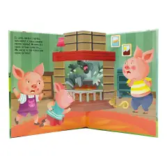 Libro Superfiabe Pop Up - I Tre Porcellini - Prima biblioteca