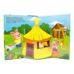 Libro Superfiabe Pop Up - I Tre Porcellini - Prima biblioteca