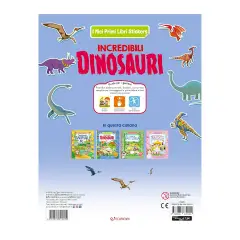 I Miei Primi Libri Stickers: Incredibili Dinosauri - Prima biblioteca