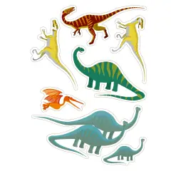 I Miei Primi Libri Stickers: Incredibili Dinosauri - Prima biblioteca
