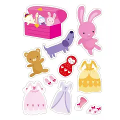 I Miei Primi Libri Stickers: Meravigliose Principesse - Prima biblioteca