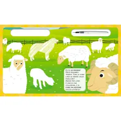 Libro Acquacolor Con Pennarello Magico Ad Acqua - Fattoria - Prima biblioteca