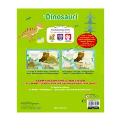 Libro Acquacolor Con Pennarello Magico Ad Acqua - Dinosauri - Prima biblioteca