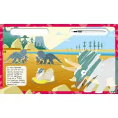 Libro Acquacolor Con Pennarello Magico Ad Acqua - Dinosauri - Prima biblioteca