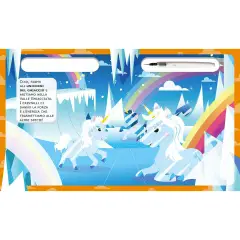 Libro Acquacolor Con Pennarello Magico Ad Acqua - Unicorni - Prima biblioteca