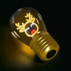 Legami - Lampada Da Tavolo A Forma Di Lampadina Renna Di Natale - regalo e gadget valigeria