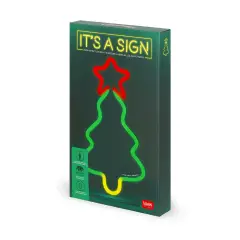 Legami - Insegna Luminosa Led A Effetto Neon Albero Di Natale - regalo e gadget valigeria