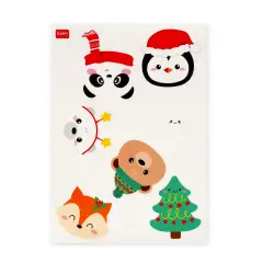 Legami - Adesivi Elettrostatici Per Finestra Set 70 Pezzi - regalo e gadget valigeria