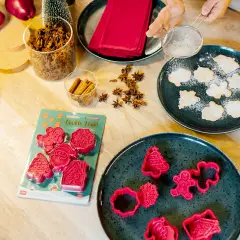 Legami - Formine Per Biscotti Con Timbro Set 5 Pezzi - regalo e gadget valigeria