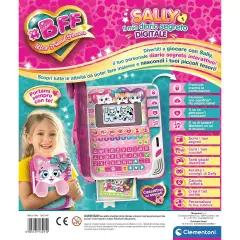 Clementoni - BFF Sally Il Mio Diario Segreto Digitale LCD - giochi elettronici
