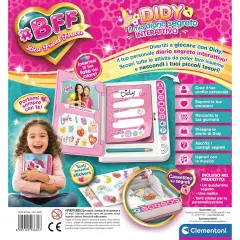 Clementoni - BFF Didy Il Mio Diario Segreto Interattivo - regalo e gadget valigeria
