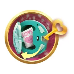 Clementoni - BFF Emy La Mia Amica dei Segreti Peluche Interattivo - peluches 0/36 mesi